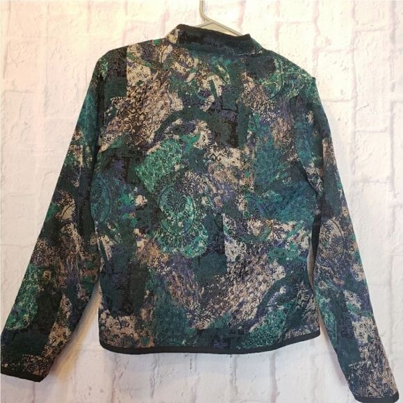 VINTAGE HANDMADE Reversible Blazer Jacket Medium - Picture 11 of 11